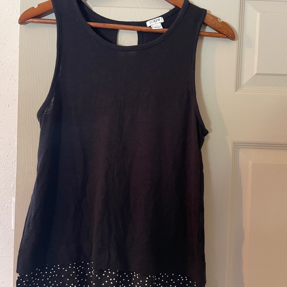 J. Crew Mixed Media Tank